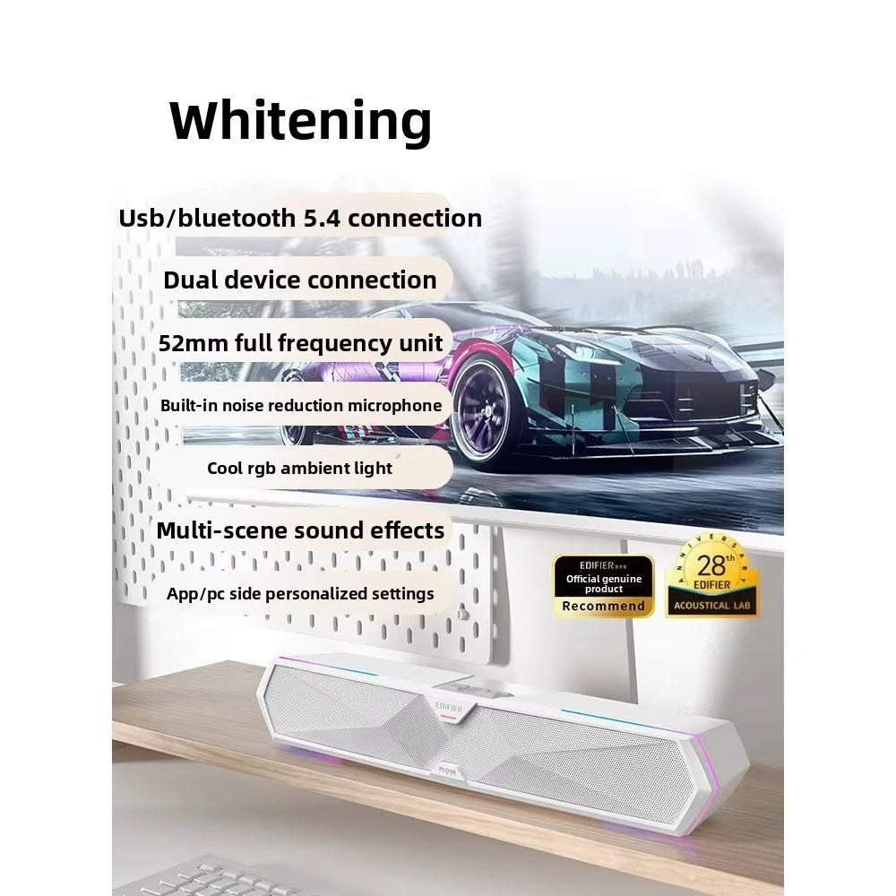 M30PLUS Computer Speaker, Bluetooth Desktop Speaker, Desktop Home Dedicated Microphone in One