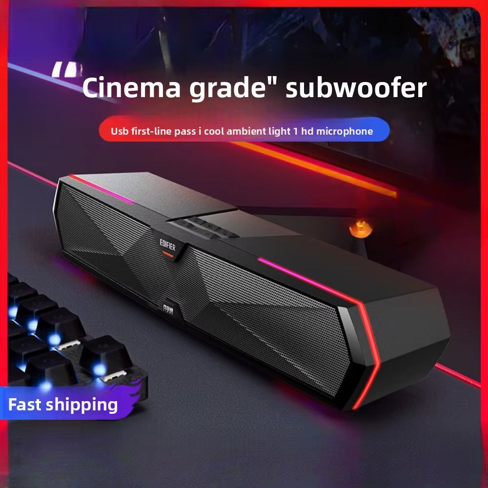 M30PLUS Computer Speaker, Bluetooth Desktop Speaker, Desktop Home Dedicated Microphone in One